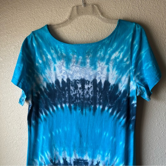 Dharma Trading Co. Blue Tie-Dye Dress - Picture 4 of 8